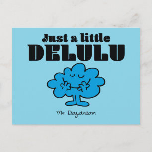 Mr. Daydream just a Little Delulu Postkarte