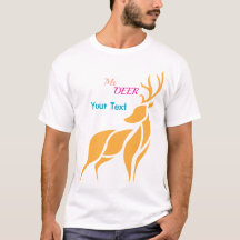 Mr. Deer Graphic – Rustic Woodland Style