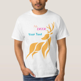 Mr. Deer Graphic – Rustic Woodland Style T-Shirt