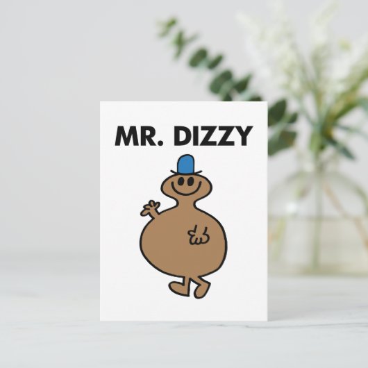 Mr. Dizzy | Classic Pose Postkarte (Stehend Vorderseite)