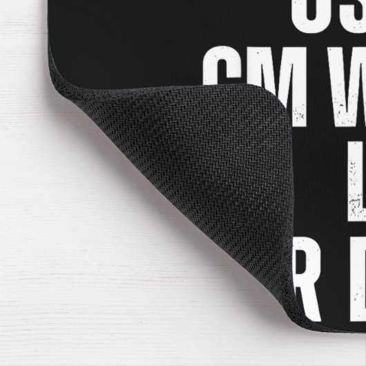 Mr Ducks Mr Not Duck Joke Phonetic Puzzle Mousepad (Ecke)