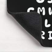 Mr Ducks Mr Not Osar Cm Wings Funny Duck  Mousepad (Ecke)