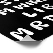 Mr Ducks Mr Not Osar Cm Wings Funny Duck Poster (Ecke)