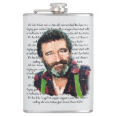 Mr Edwards Little House on the Prairie Flachmann (Vorderseite)