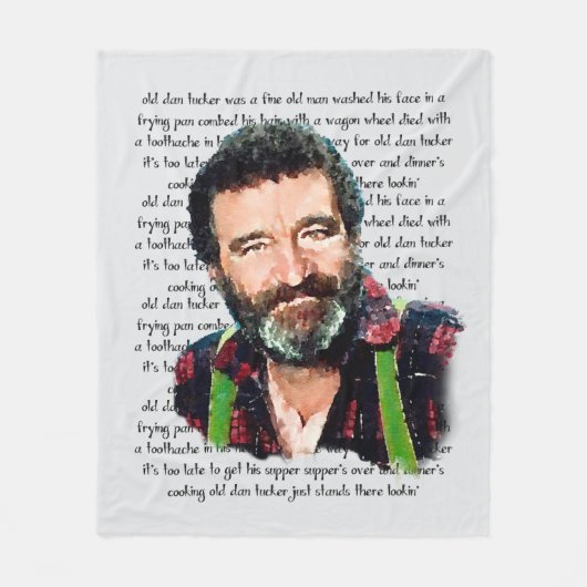 Mr Edwards Little House on the Prairie Fleecedecke (Vorderseite)