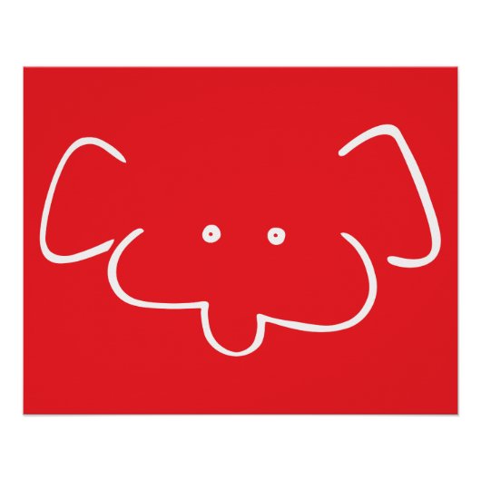 Mr Elephant Poster (Vorderseite)