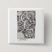 Mr. Emptyful, Tinte Zeichnend Button (Vorderseite)