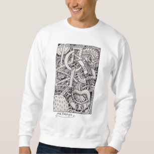 Mr. Emptyful, Tinte zeichnend Sweatshirt