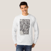 Mr. Emptyful, Tinte zeichnend T-Shirt (Vorne ganz)