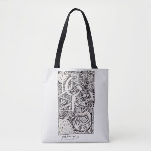 Mr. Emptyful, Tinte Zeichnend Tasche