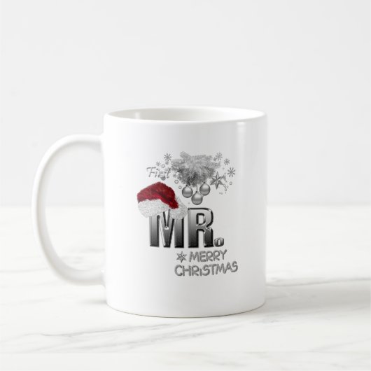 MR.Erste Weihnachten Kaffeetasse (Links)