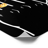 Mr. Est. 2025 Just Married Husband Wedding Finger Poster (Ecke)