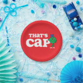 Mr Fib Das ist Cap Pappteller (Party)