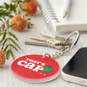 Mr Fib Das ist Cap Schlüsselanhänger (Vorderseite rechts)