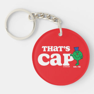 Mr Fib Das ist Cap Schlüsselanhänger