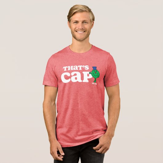 Mr Fib Das ist Cap Tri-Blend Shirt (Vorderseite voll)