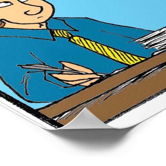 Mr. Fitz: Hoch meinen Grad? Poster (Ecke)