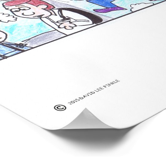 Mr. Fitz: Sei lehrbar 2 - Skydiving! Poster (Ecke)