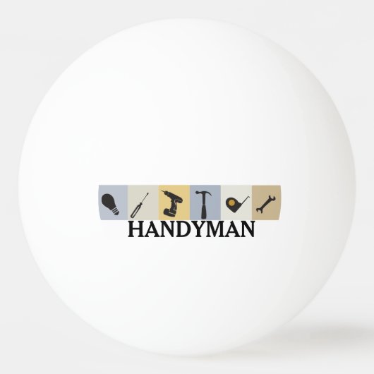 Mr.Fix es die Tischtennisball (Vorderseite)