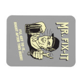 Mr. Fixit: Nach diesem Bier Magnet (Horizontal)