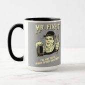 Mr. Fixit: Nach diesem Bier Tasse (Links)