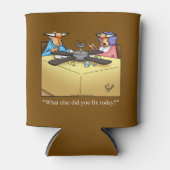 "Mr. Fixit" Spaß kann Geschenke kälter machen Dosenkühler (Vorderseite)