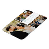 Mr. Foto Collage Wedding Vielen Dank Magnet (Linke Seite)