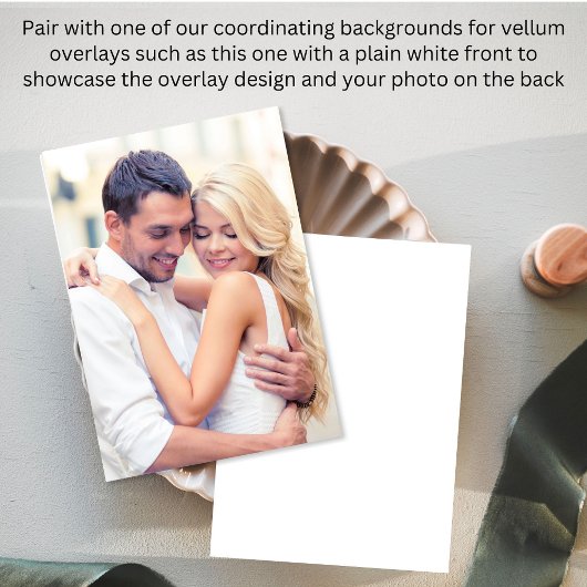 Mr Foto Gold Script Wedding Reception Pergament Einladungen