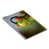Mr. Frog with Headphones Notizblock (Rechte Seite)