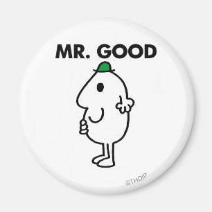 Mr. Good   Grüner Hut Magnet