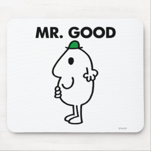 Mr. Good   Grüner Hut Mousepad