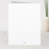 Mr. Good look is cooking Happy Vatertag Karte (Rückseite)