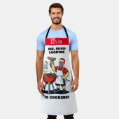 Mr Good Looking Photo Apron, Personalized Xmas Schürze (Getragen)