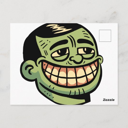 Mr Green Postkarte (Rückseite)