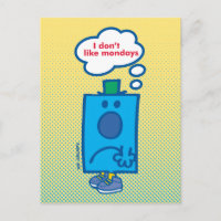 Mr Grumpy | I Don't Like Mondays Thought Bubble