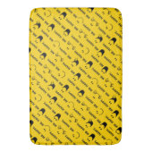 Mr. Happy | Alle Lächelmuster Badematte (Vorderseite Vertikal)