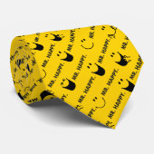 Mr. Happy | Alle Lächelmuster Krawatte (Gerollt)