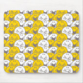 Mr. Happy | Flackerndes Lächelmuster Mousepad (Vorne)