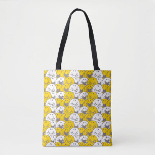 Mr. Happy Flackerndes Lächelmuster Tasche