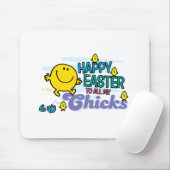 Mr. Happy | Frohe Ostern für alle meine Chicks Mousepad (Mit Mouse)