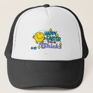 Mr. Happy Frohe Ostern für alle meine Chicks Truckerkappe
