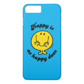 Mr. Happy | Glück ist so glücklich wie glücklich Case-Mate iPhone Hülle (Rückseite)