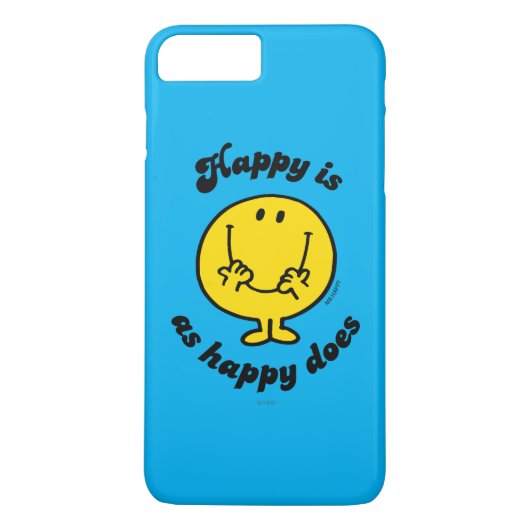 Mr. Happy | Glück ist so glücklich wie glücklich Case-Mate iPhone Hülle (Rückseite)