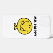 Mr. Happy | Großer Smiley Case-Mate iPhone Hülle (Rückseite (Horizontal))