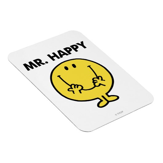 Mr. Happy | Großer Smiley Magnet (Rechte Seite)