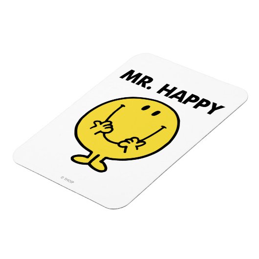 Mr. Happy | Großer Smiley Magnet (Linke Seite)