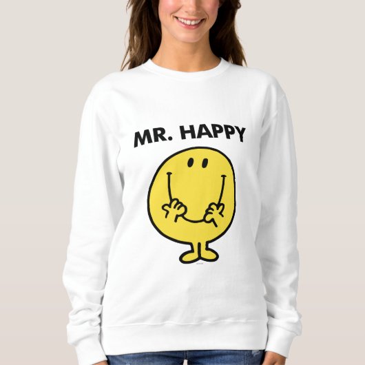 Mr. Happy | Großer Smiley Sweatshirt (Vorderseite)
