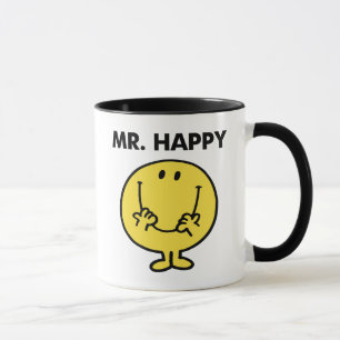 Mr. Happy   Großer Smiley Tasse