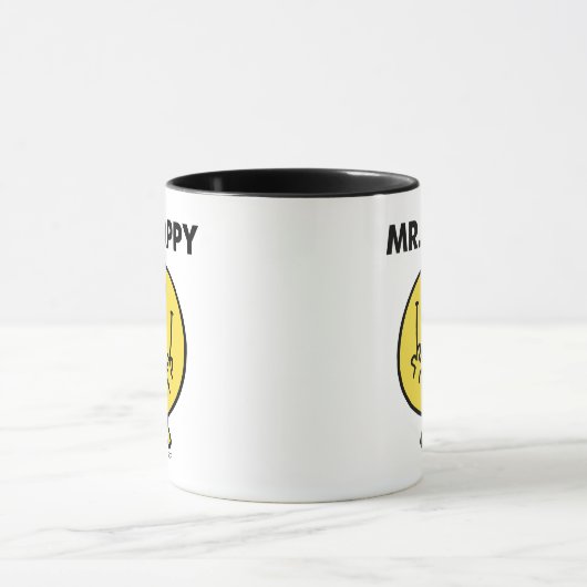 Mr. Happy | Großer Smiley Tasse (Zentrum)