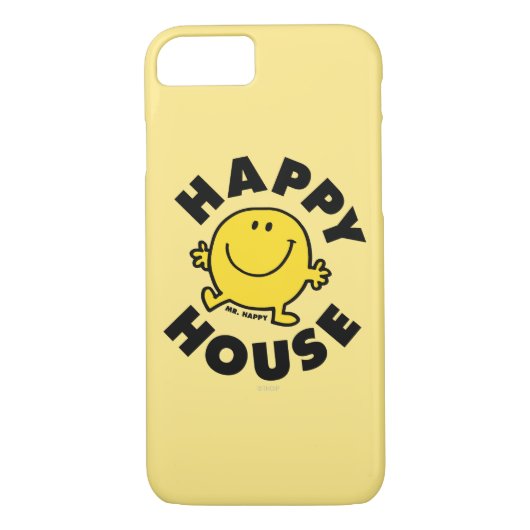 Mr. Happy | Happy House Case-Mate iPhone Hülle (Rückseite)